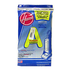 Hoover Type A Genuine Allergen Vacuum Bags For Hoover 3Pk: 4010100A