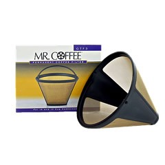 Filter Permanent Mr. Coffee  #4 Cone Style Coffee Maker Models: GTF3