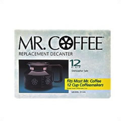 Mr. Coffee Decanter 12 Cups Black Carafe: D12