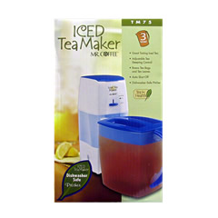 Mr. Coffee Iced Tea Maker 3 Quart: TM75