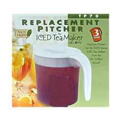 Mr. Coffee Pitcher 3 Quart For Ice Tea Makers: TP70