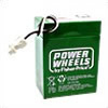 Power Wheels 6 Volts Battery 00801-1234