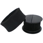 Bissell Filter Assembly Inner Pleated And Outer Foam Filters:203-2587