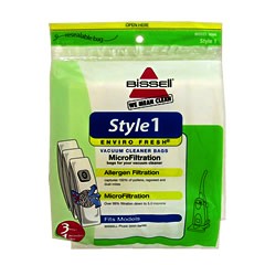 Bissell Style 1 Vacuum Bags 3086