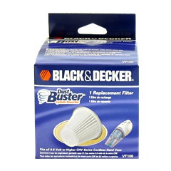 Black & Decker Dust Buster Filter: VF100