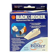 Black & Decker Dust Buster Filter: VF20