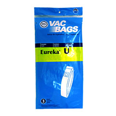 Made to Fit Style U Vacuum Bags For Eureka Upright Vacuum Cleaner 12Pk