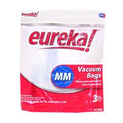 Eureka Style MM Genuine Vacuum Bag For Eureka Vacuum 3Pk: 60295