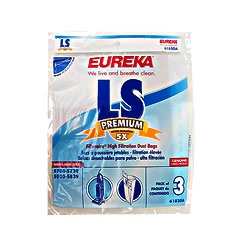 Eureka Genuine Style LS Filteraire Vacuum Cleaner Bags 3Pk: 61820