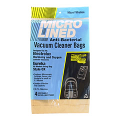 Made to Fit Style BB or OX Vacuum Bags For Eureka Canister Vacuum 3Pk