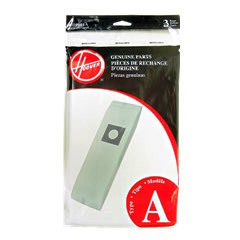 Hoover Type A Genuine Vacuum Bags For Hoover Upright 3Pk: 4010001A