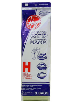 Hoover Type H Genuine Vacuum Bag For Hoover Celebirty 3 Pk: 4010009H