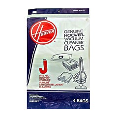 Hoover Type J Genuine Vacuum Bags For Hoover Vacuum 4Pk: 4010010J