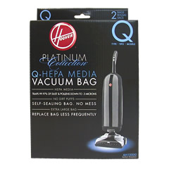 Hoover Type Q Genuine HEPA Vacuum Bags For Hoover 2Pk: AH10000