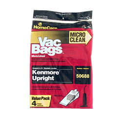 Made To fit Type U, 20-5068, 20-50681 and 20-50690 Kenmore Vacuum Bags