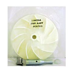 Fan And Shaft For Kirby 505 Through 515 Series Vacuums:119078A