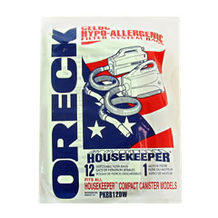 Oreck Vacuum Cleaner Hypoallergenic Bags For Buster B Models: PKBB12DW