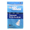 Panasonic Type U And U3 Vacuum Cleaner Bags 3PK: