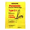 Panasonic Type C1 Vacuum Cleaner Bags: MC-140P