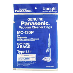 Panasonic Type U1 Vacuum Cleaner Bags: MC-130P