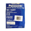 Panasonic Type C4 Vacuum Cleaner Bags: MC-150PF