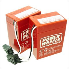 Power Wheels 12 Volt Battery By Fisher-Price 00801-0712-2