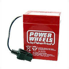 Power Wheels 12 Volt Battery By Fisher-Price 00801-0712