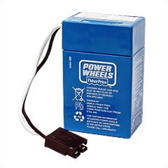 Power Wheels 6 Volt Battery By Fisher-Price 00801-1230