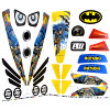 Power Wheels DMT54 Batman Decal Sheet #3900-4191