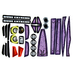 Power Wheels DWR12 Dune Extreme Decal Sheet #3900-5204