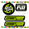 Power Wheels FGF77 Wild Thing Decal Sheet #3900-5218