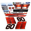 Power Wheels CDF54 Ford F-150 Decal Sheet #CDF54-0310A