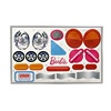 Power Wheels Barbie Volkswagen Decal Sheet W6209-0320