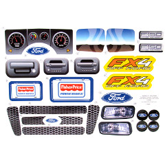 Power Wheels X0069 Ford F-150 FX4 Decal Sheet #X0069-0310