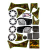 Power Wheels Camo Lil Quad Decal Sheet X3050-0310