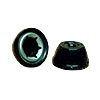 Power Wheels 0801-0214-10 Black Cap Nuts/Retainers