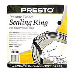 Sealing Ring Genuine Presto For Pressure Cooker:09936, 09904 And 50295