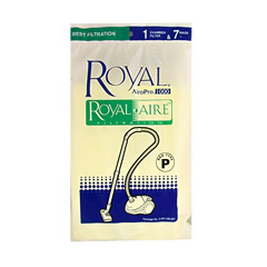 Royal Type P Royalaire Vacuum Cleaner Bags 7Pk: 3RY1100001