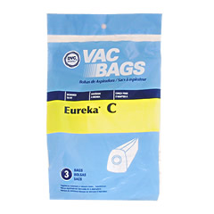 Made To fit Type C Sanitaire Vacuum Bags 3Pk