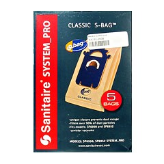 Sanitaire Type Classic S Genuine Vacuum Cleaner Bags 5Pk:EL200F-4