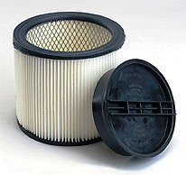 Shop Vac Cartridge Filter For Dry Debris and Wet Materials: 903-04-00