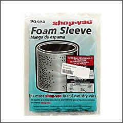 Shop Vac Foam Filter Sleeve For Shop Vacs: 90585