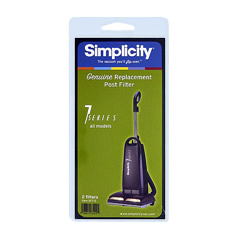 Filter Exhaust Simplicity Older7000 Upright Vacuum Cleaners: SF7-2