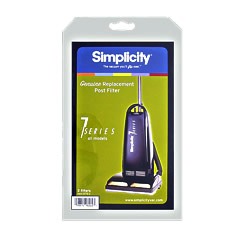 Filter Exhaust 7000 Series Simplicity Upright Vacuum Cleaners:SF7S-2