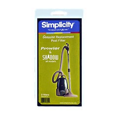 Filter Exhaust Prowler And Shadow Simplicity Canister Vacuums:SFC-2