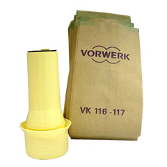 Vorwerk Vacuum Cleaner Bags Upright Models: 117
