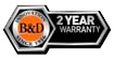 2 Year Warranty