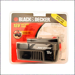 Black & Decker FSB18 Cordless 18V Tool Battery