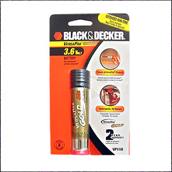 Black & Decker 3.6v  Rechargeable Battery VP110 VersaPak GOLD 