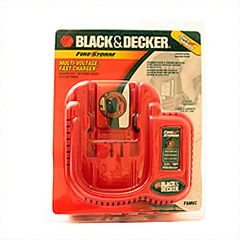 Black & Decker 9.6V - 18V Multi Voltage Fast Charger